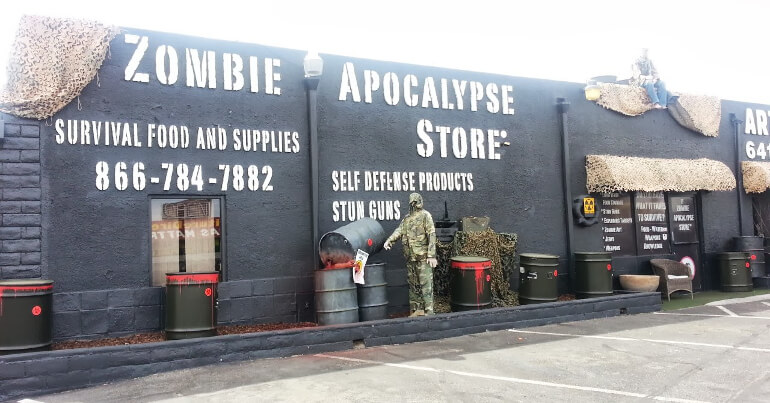 Магазин на случай зомби-апокалипсиса