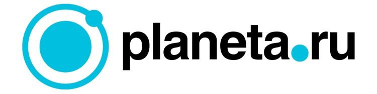 Логотип Планета.ру — сервиса для краудфандинга